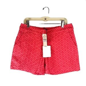 Tommy Bahama women’s Eugenia eyelet short cotton lined size 0 NWT